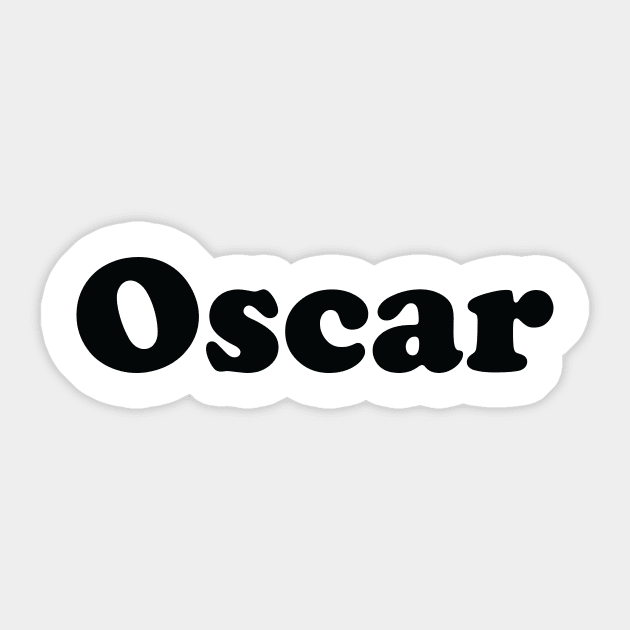 Oscar Sticker by ProjectX23